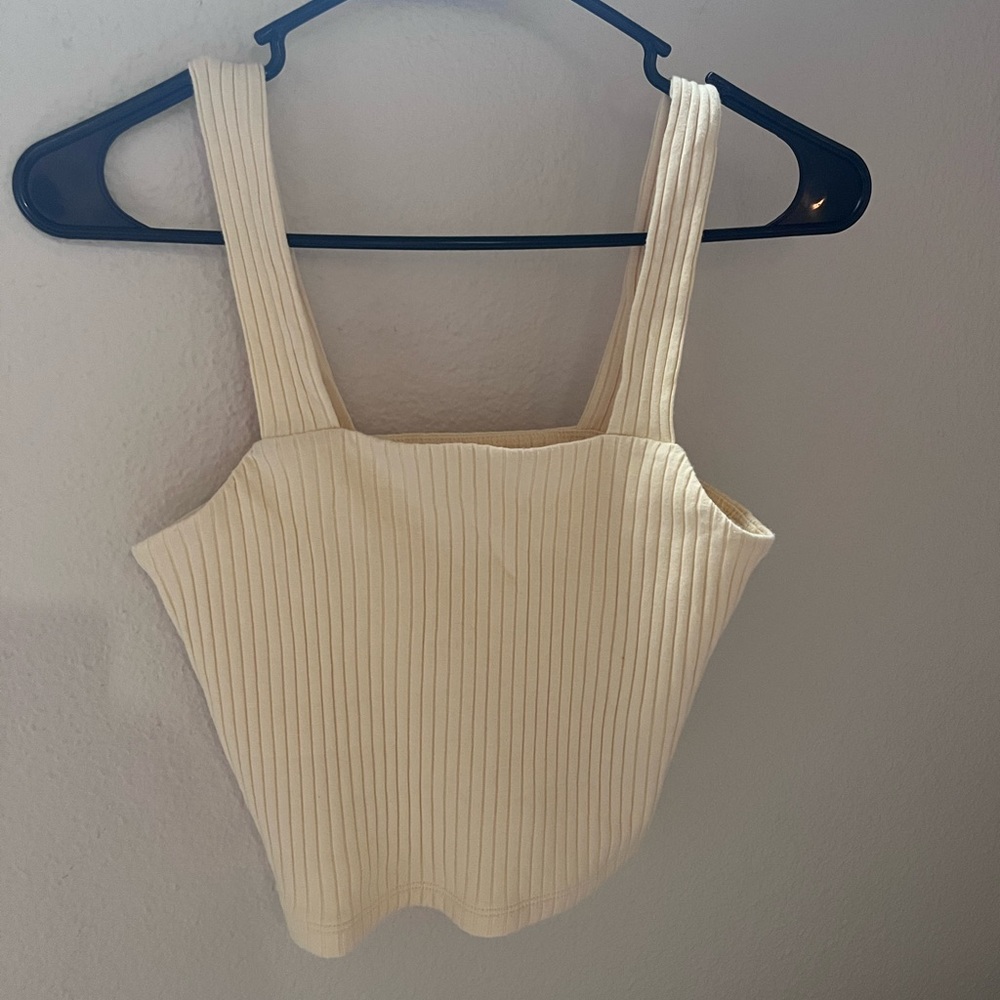 Pale Yellow Top from American Eagle 🦅